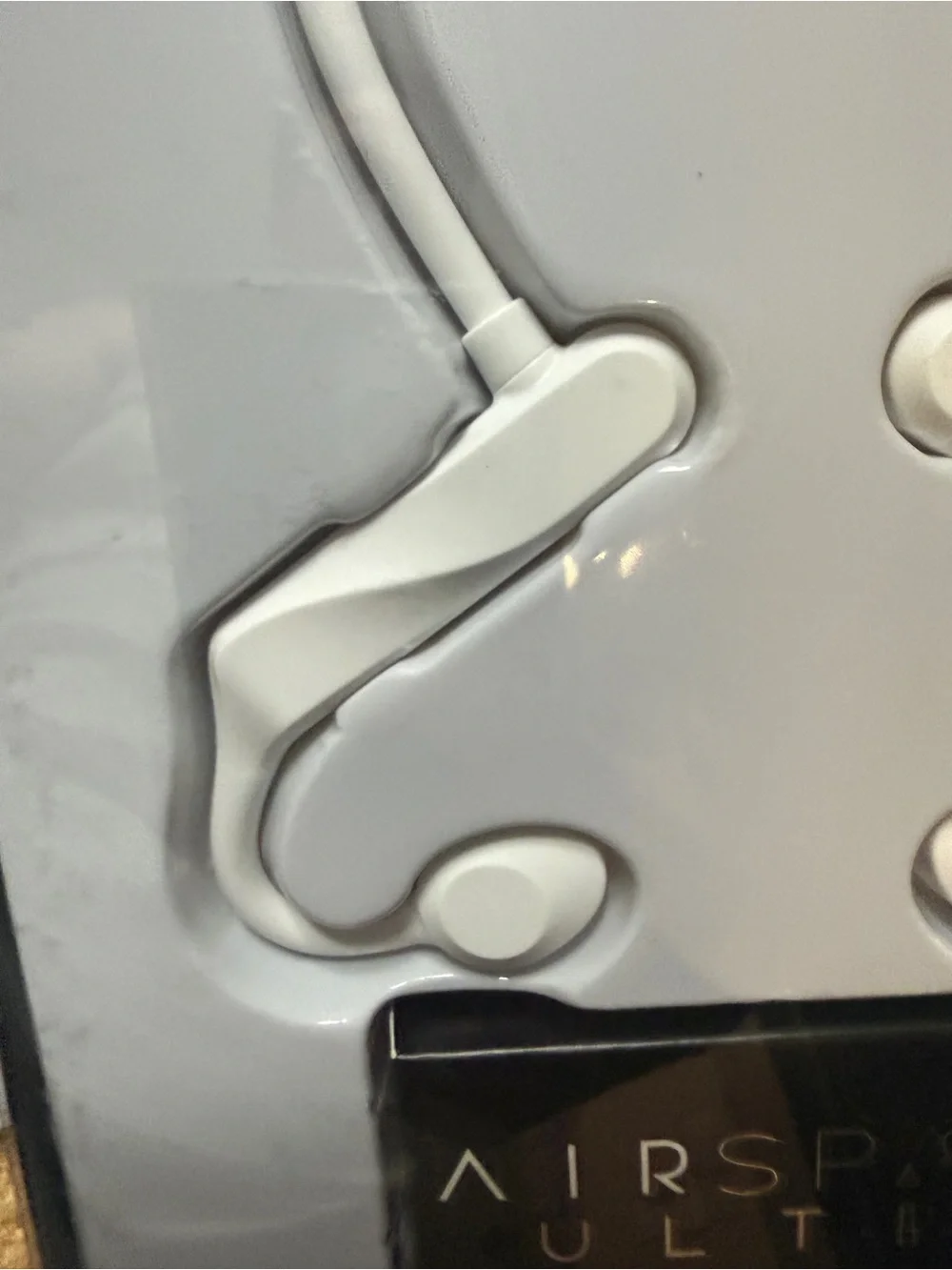Tech Theory AirSpace Ultra Open Ear Wireless Bluetooth Headphones - White